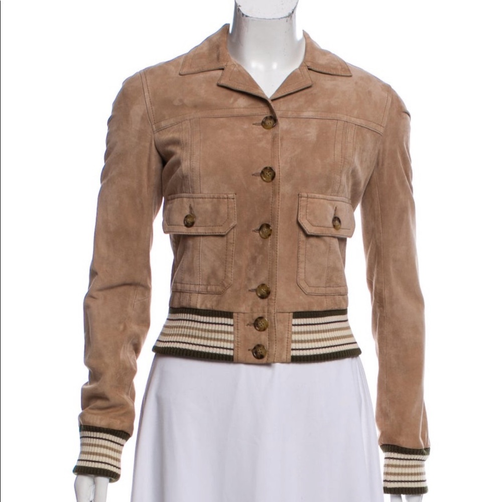 D&G super soft goat leather jacket